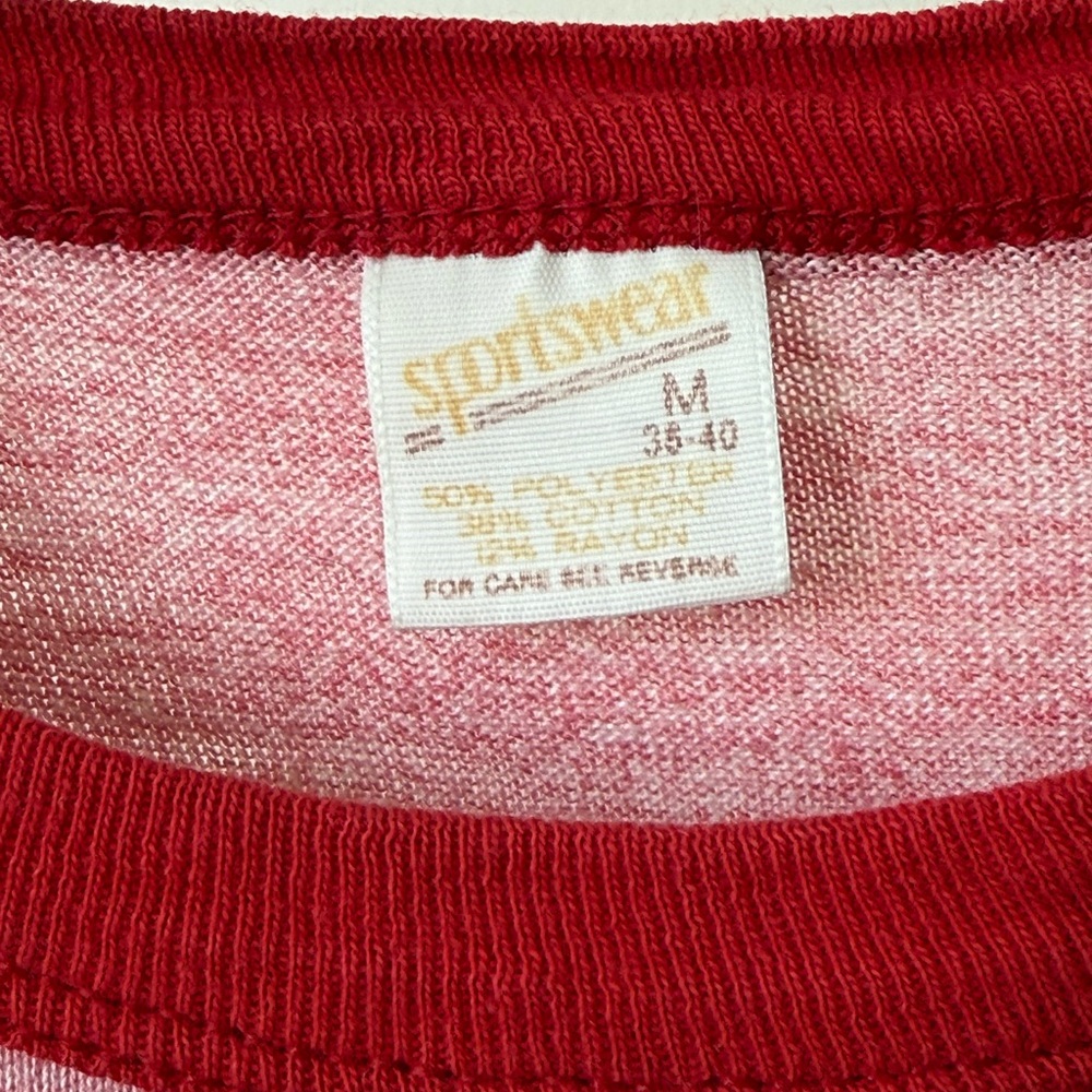 Wyoming Graphic Ringer Tee - Pink/Red - Picture 4 of 5